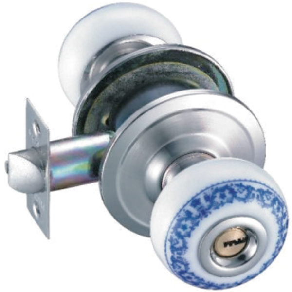 Ceramic cylindrical lockset